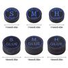 1PC 11/14MM Multi-Layer Pigskin Billiard Cue Tip Black Gemstone Snooker Nine-Ball Cue Tip Billiards Equipment