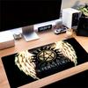 Supernatural Angel Wings Large Gaming Mouse Pad Nonslip Rubber Base Waterproof Desk Mat For Office Pc Laptop