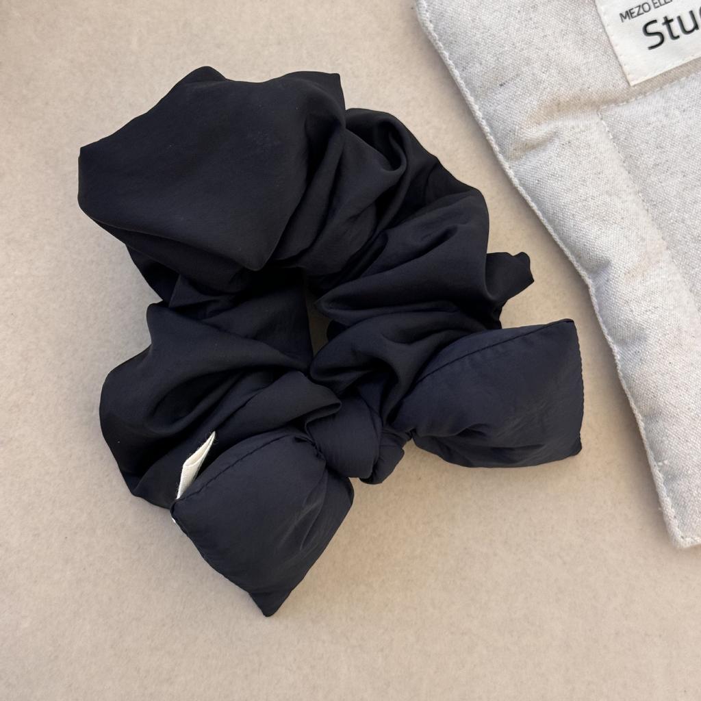 Cotton-filled Bow Hair Tie, Autumn and Winter Large Intestine Circle Headwear, Stylish Hair Tie, Ponytail Hair Tie