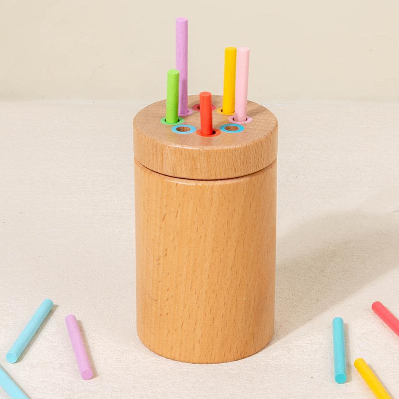 Montessori Color Classification Bucket Toy for Early Childhood Education