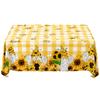 Sweet Sweet Floral Tablecloth Embossed Edge Waterproof Desk Decoration Cloth Anti-fouling Rabbit Butterfly Table Mat Dining Room