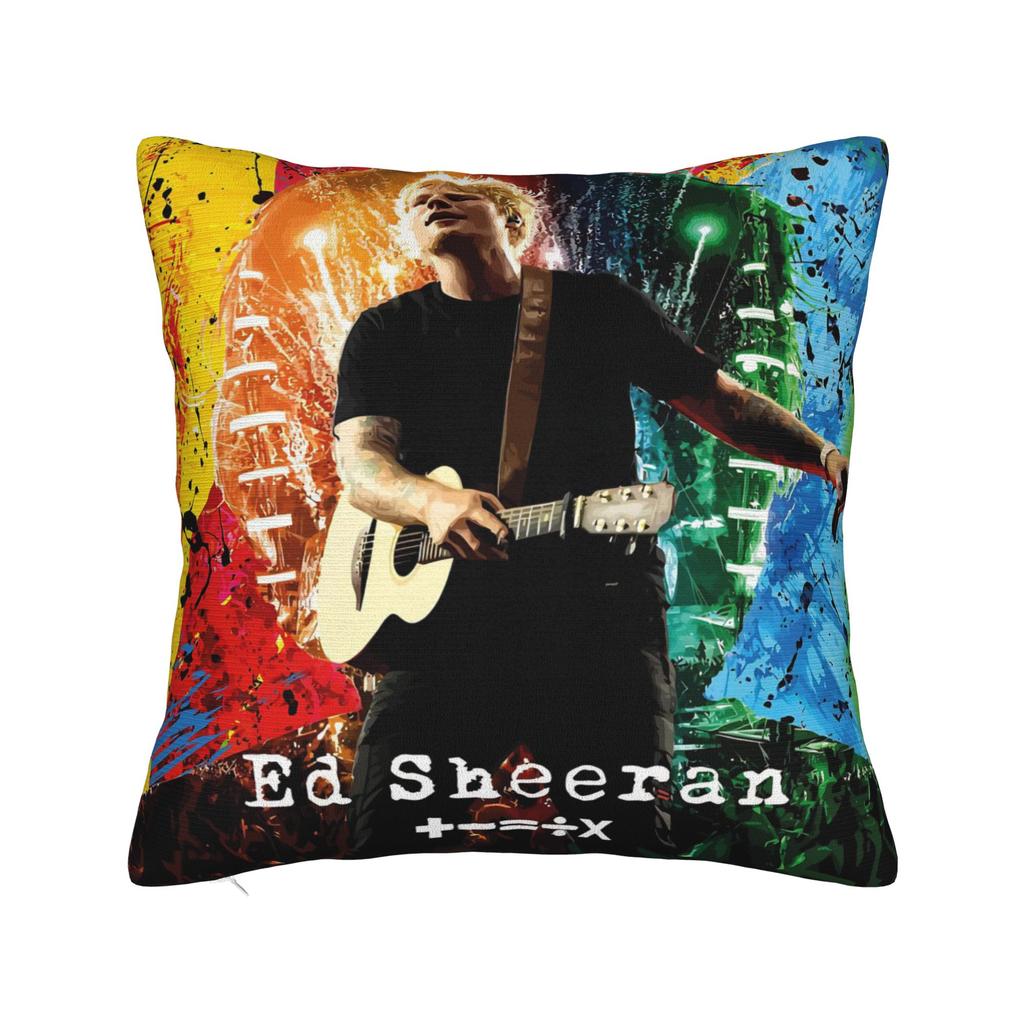 Ed Sheeran Loop Tour 2026 Pillowcase Merchandise Printing Cushion Cover Decorative  Pillow Case Cover Home Multiple Sizes