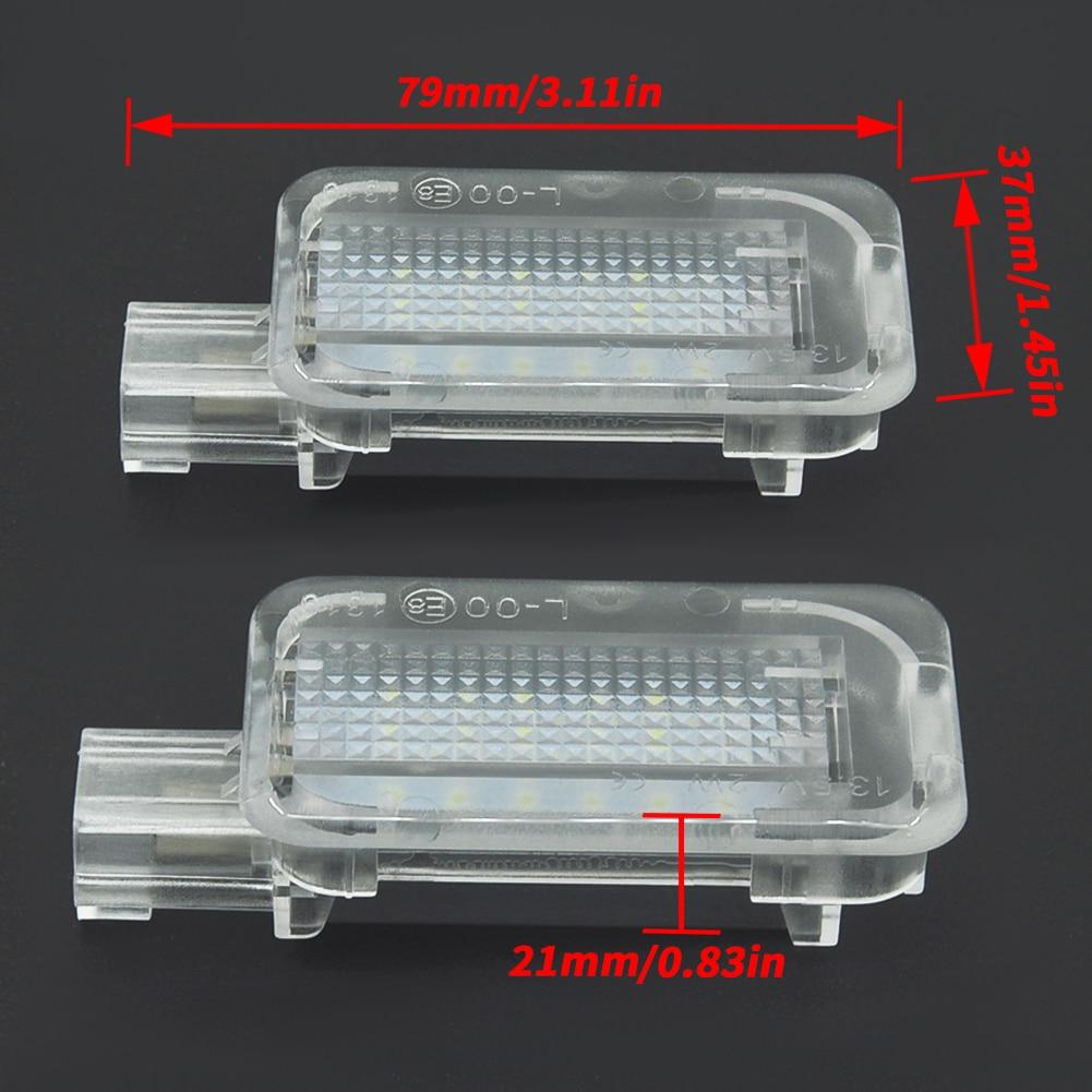 2PCS LED Luggage Interior Light Trunk Lamps For Honda Civic Fit Jazz Accord City Insight HR CR V Acura MDX YL RDX TLX TSX
