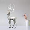 Deer Decoration Collectible Home Office Reindeer Ornaments Standing