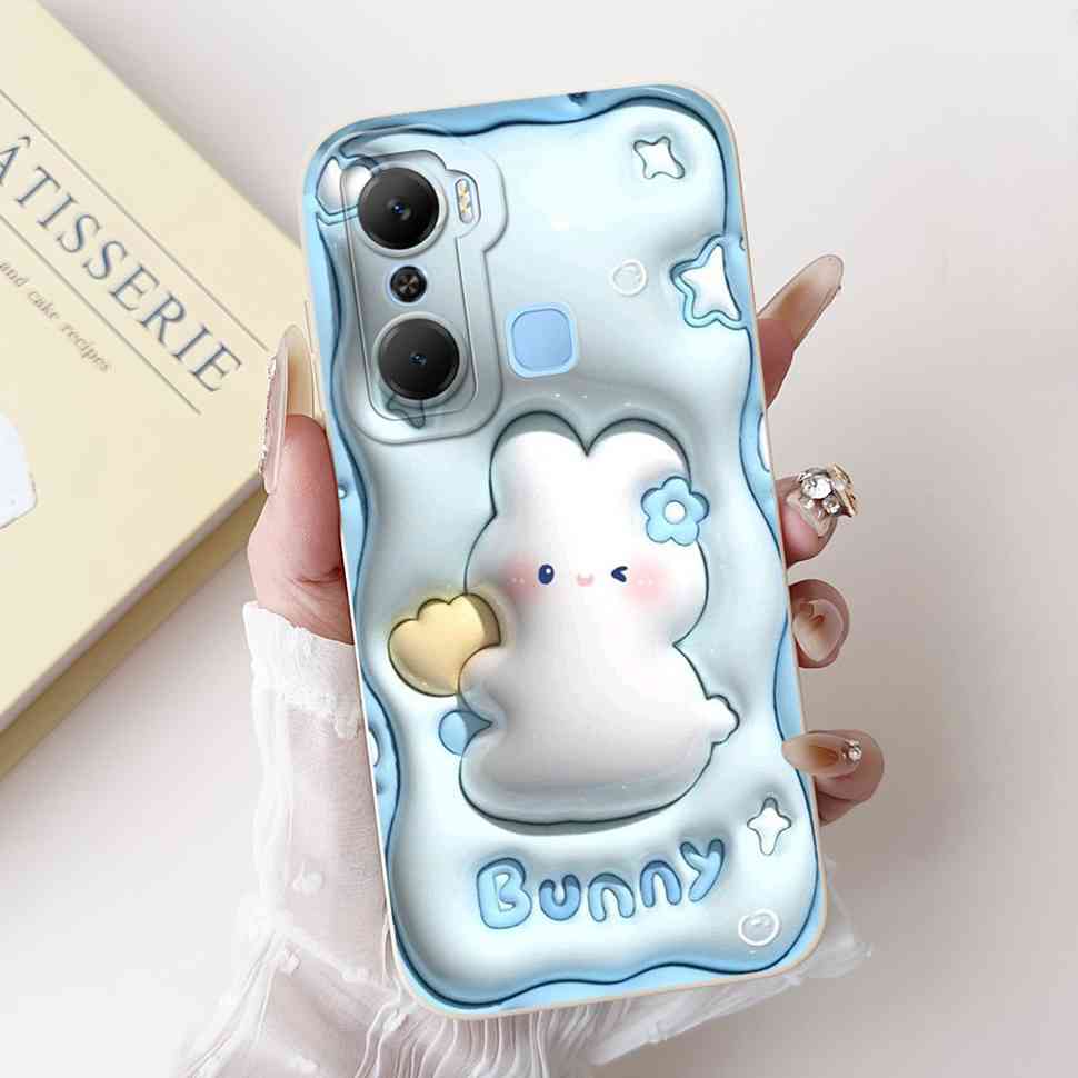 Hülle Für Infinix Hot 12 Pro X668C Schutzhülle Weich Schlank Niedliches Cartoon-Muster Abdeckung Für Infinix Hot 12 Hot12 Pro Handyhüllen Abdeckung