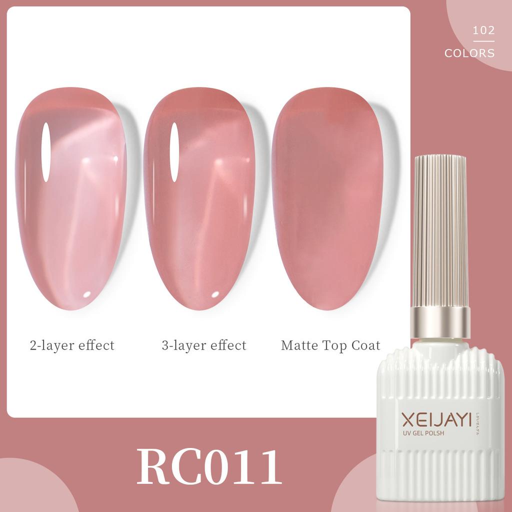 New Trendy 102 Colors of Long-lasting Gel Nail Polish for Women, Suitable for Professional Nail Salons.