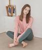 Debiweeo Cozy Long Sleeve T-Shirt Devi-T0053-Pink