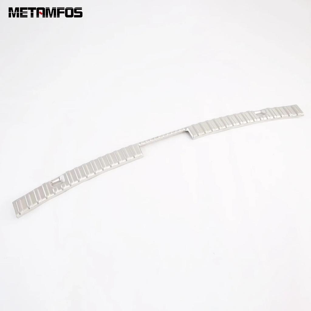 Rear Trunk Bumper Foot Plate Door Sill Scuff Guard Plate For Mazda 3 M3 Axela Sedan -   2024 2025 Accessories