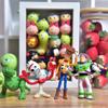 New Toy Story 4 Woody Buzz Lighty Forky Rex Action Figures Collection Mini Dolls Kids Toys Model For Children Gift