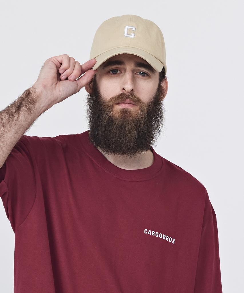 CARGOBROS Cb Small Logo Ball Cap (Beige)