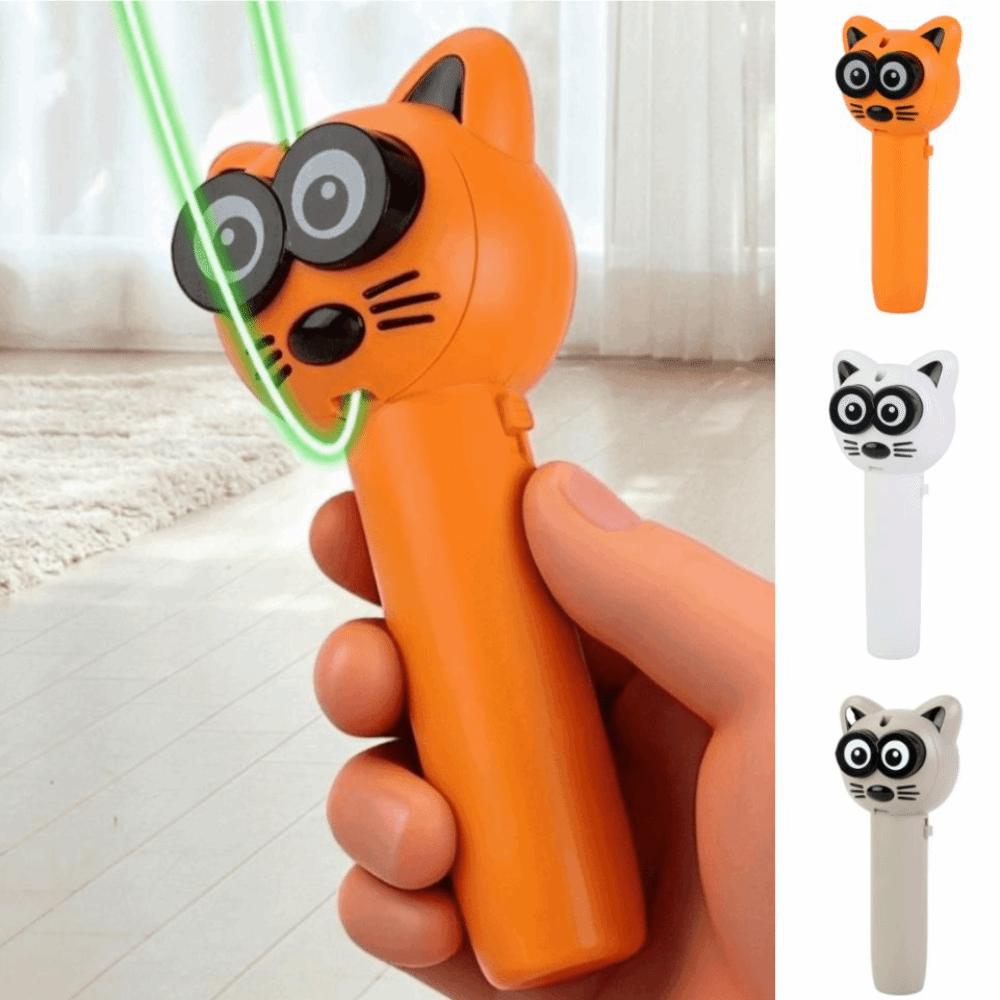 Luminous Cat Teaser Toy USB Charging Flying Rope Toy Loop Fidget Toy Electric Cat Toy Pet