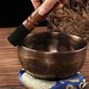 12/12.5/13cm Tibetská zpívající mísa Kožená palička Buddhistická zpívající mísa palička