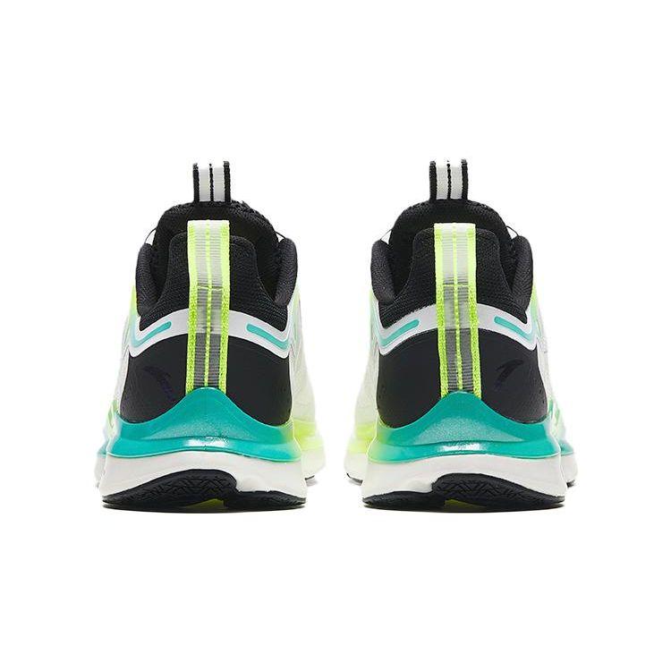 Anta Comfortable Versatile Non-Slip Wear-Resistant Low-Top Running Shoes Kids sneakers White Green 312325516-1