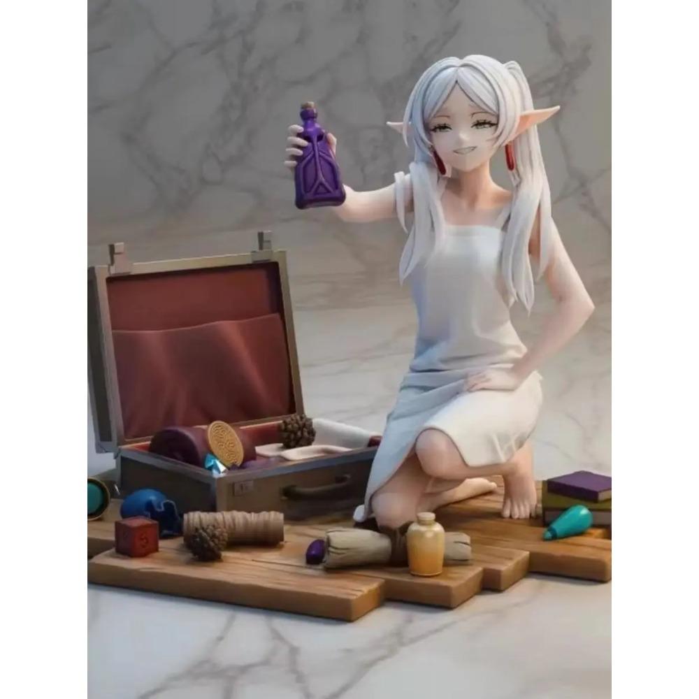 11cm Frieren: Beyond Journey's End Anime Figure Magic Potion Bottle Frieren Action Figure PVC Model Doll Toys Doll Collection
