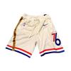 CE City Edition Basketball Sports Breathable Quick-Dry Shorts Men Bottoms Off-White CD2635-280