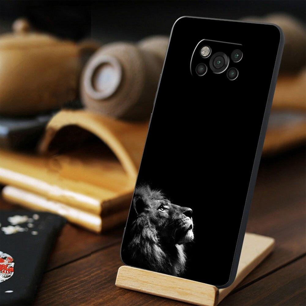 Beast Lion Wolf Print Celulares Fundas For Xiaomi POCO 11T 10T F3 MI 11 Lite F4 GT X3 NFC M4 Pro 5G 9T M3 X4
