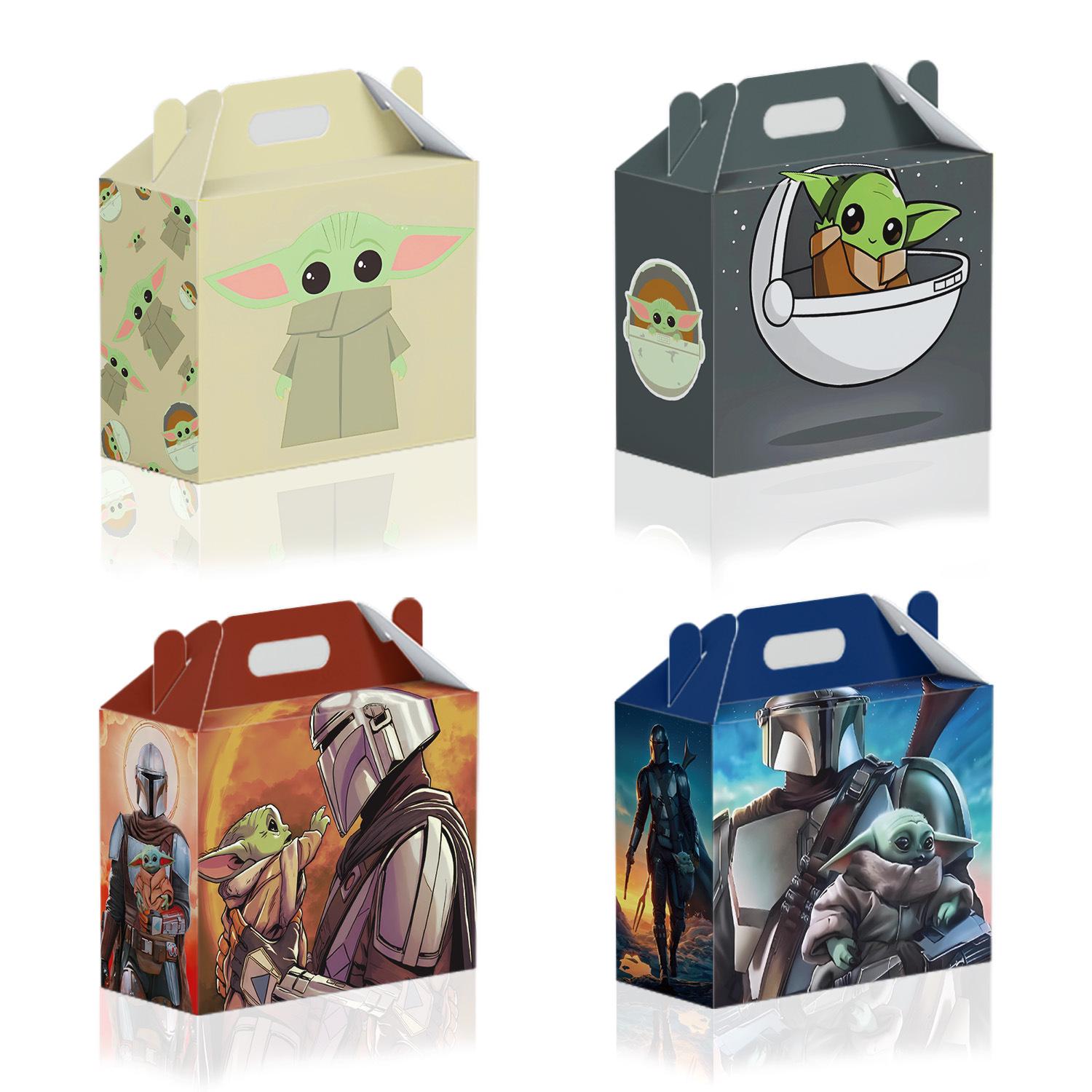 Yoda Theme Birthday Party Candy & Gift Box