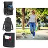 Oxford Water Bottle Sling Bag Durable And Stylish Water Bottle Carrier For Walking And Hiking Black