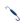 6 Pcs Blue Stainless Steel Motorcycle Scooter Exhaust Pipe Muffler Spring Hook