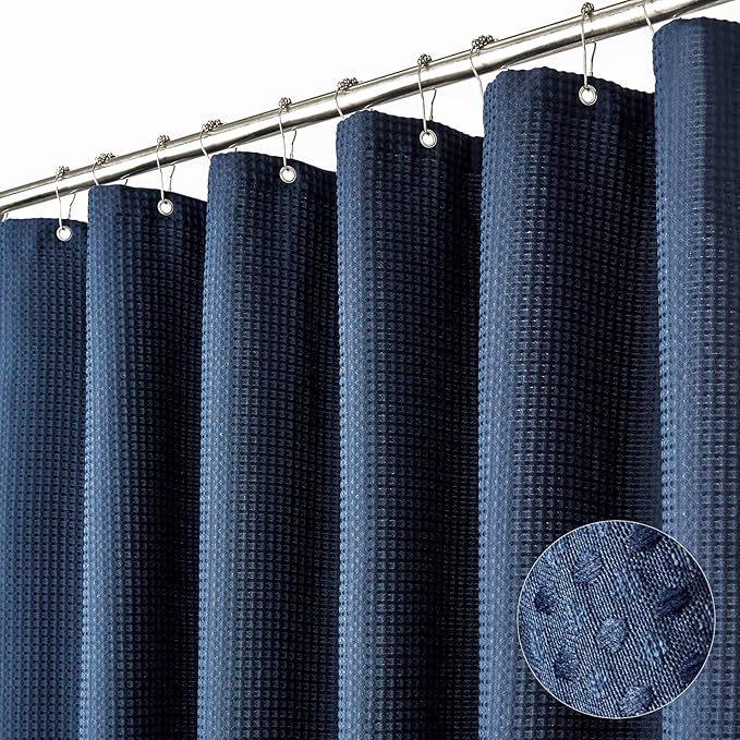 Set di Tende da Doccia Spesse per Bagno Resistenti alla Muffa Impermeabili con Ganci Metallici Finestra del Bagno Liner per Doccia Decorazione