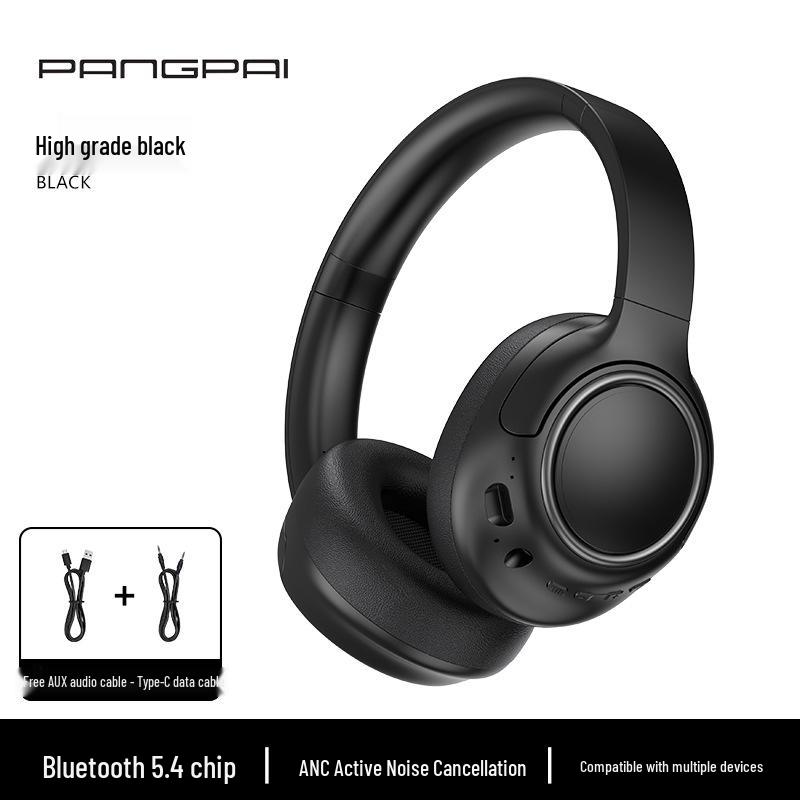 2026 ANC Noise Cancelling Bluetooth Over-Ear Headphones with HD Call and Sports Earbuds