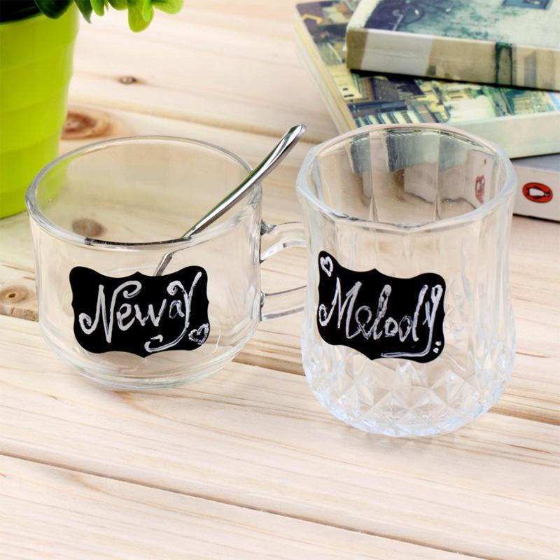 Chalkboard Labels for Jars, Erasable and Reusable Waterproof Blackboard Stickers for Decorating Jars, Pantry, Home and Office