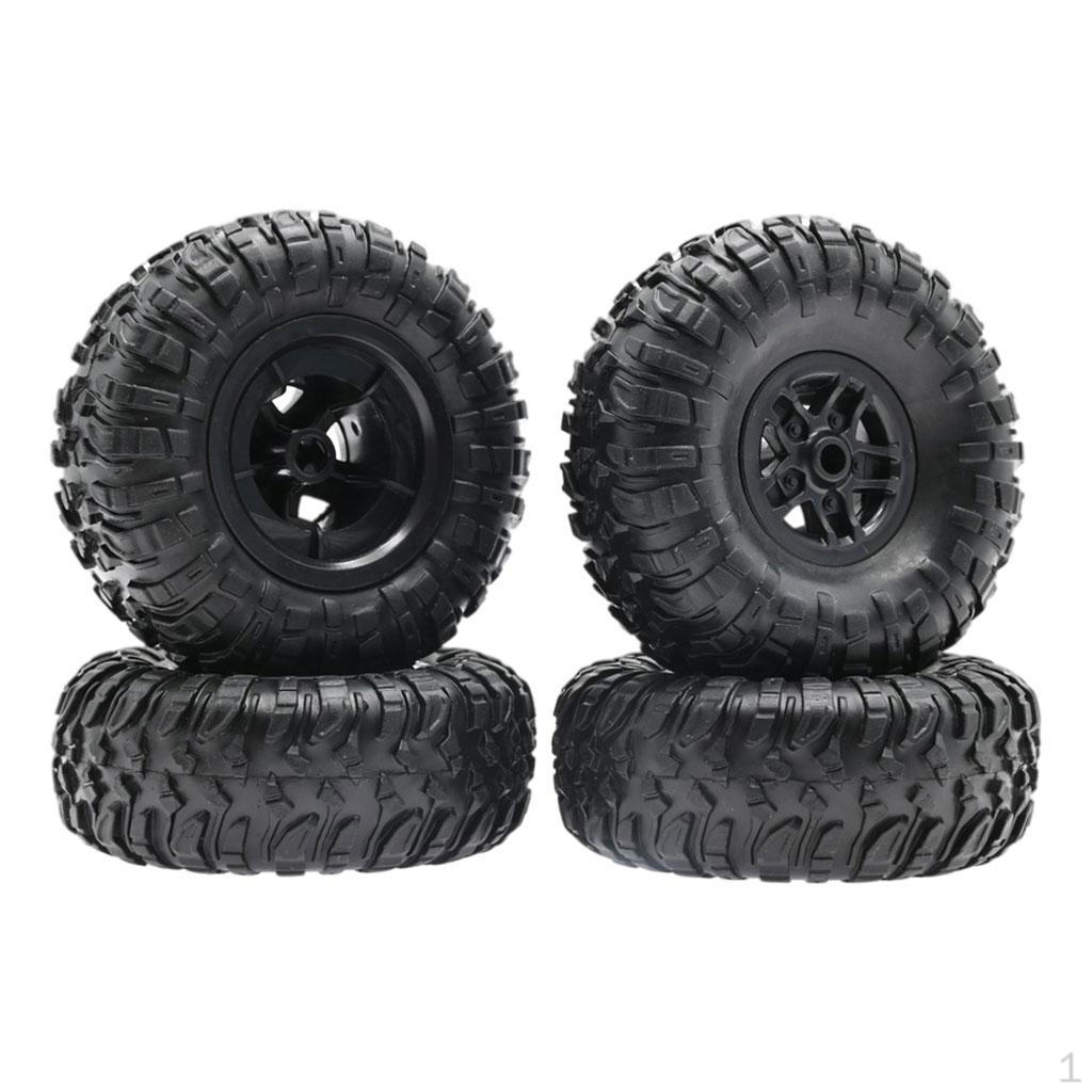 

4 Pieces 1/12 Tires Replacements 90 MN91 RC car Trucks diy Parts Only Wheel Tires