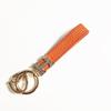 Goddess Diamond-Studded H-Shaped Lychee Grain Car Keychain - TikTok Hot Style, High-End Fashion