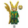 Thor Loki Hela Odin Iron Man Marvel Super Heroes Building Blocks Education Toys Gifts
