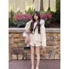 2026 Hooded Oversized Cardigan Sweater Women Men Korean Sweet Style Zipper Front Lightweight Casual Outerwear In