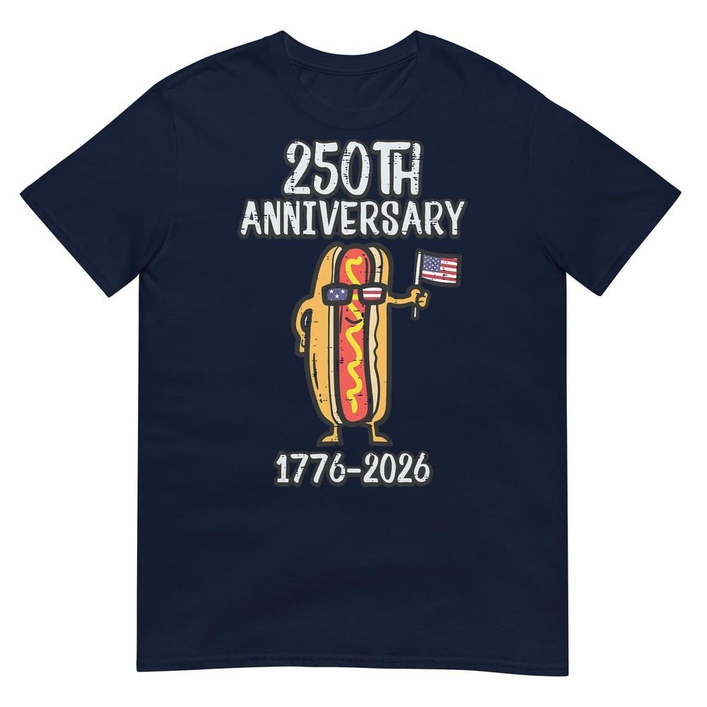 250th Anniversary Hotdog 1776 2026 250 Years Usa Unisex Unisex TShirt S