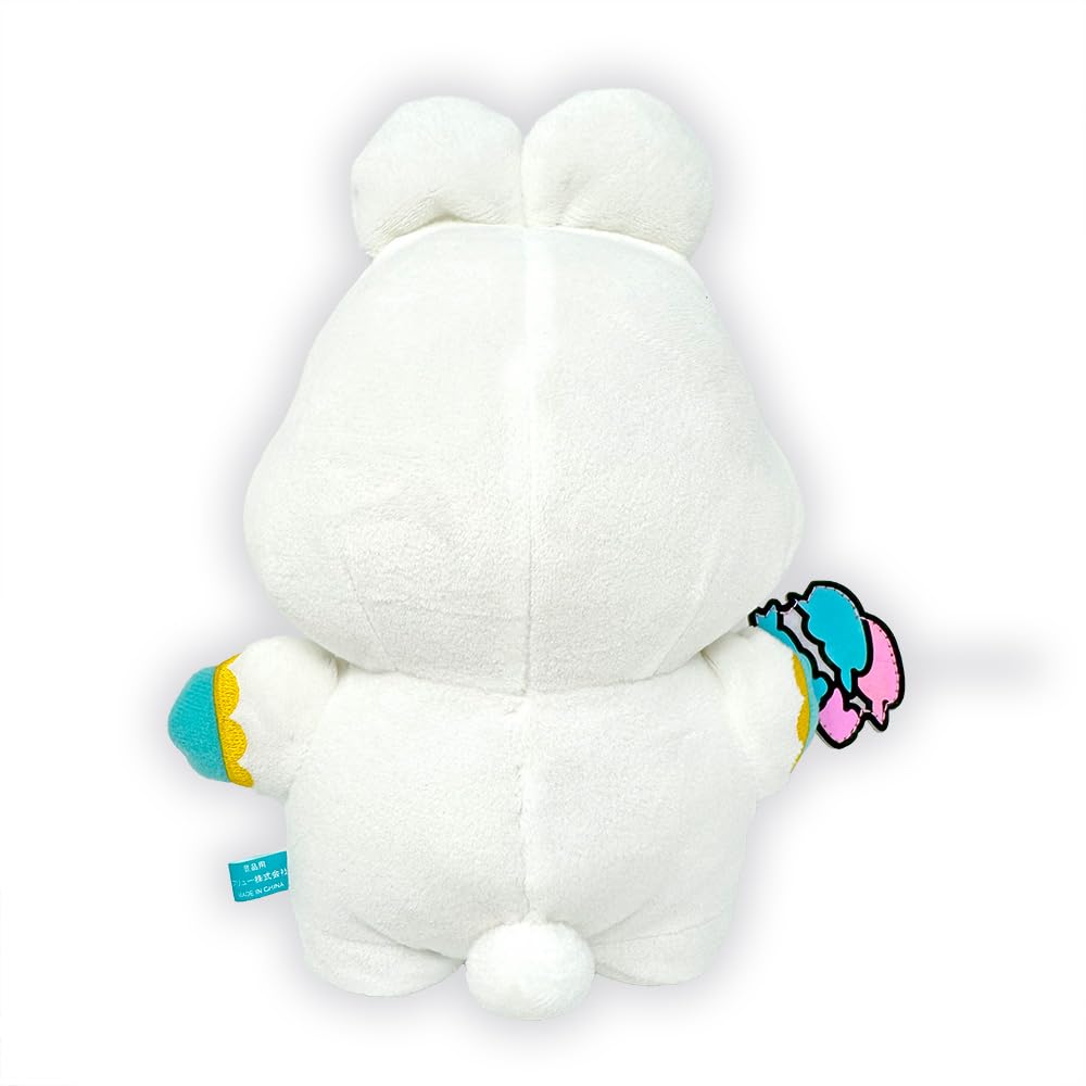 Npochamu Vibrating Plush Toy Macaron Cell Phone Vibrates Cute 23cm Official Goods Approx. (Npochamu (Macaron))