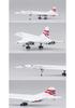1:200 Scale Air France-British Airways Concorde Alloy Model - Civil Aviation Collectible Gift