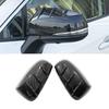 For Toyota Grand Highlander 2024 2025 Black Car Side Rearview Mirror Cover Rear View Mirror Rain Eyebrow Board Sunshade Cover