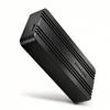 External Aluminum Enclosure EEM2-40G USB4 Gen 3x2 M.2 NVMe SSD 40Gbps, Passive Cooling, USB-C Cable, Silicone Sleeve