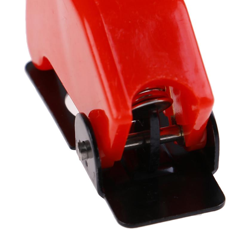 Toggle Switch Cover On/Off Switch Metal Lever Car Dash Light With Missile Cover