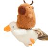 Stay Wire Capybara Plush Keychain Crocodile Capybara Plush Doll Capybara Plush Pendant  Girls