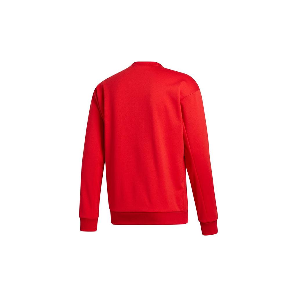 Adidas Beijing Crew Neck Long Sleeve Sweatshirt Men Sweatshirt Red GN8018