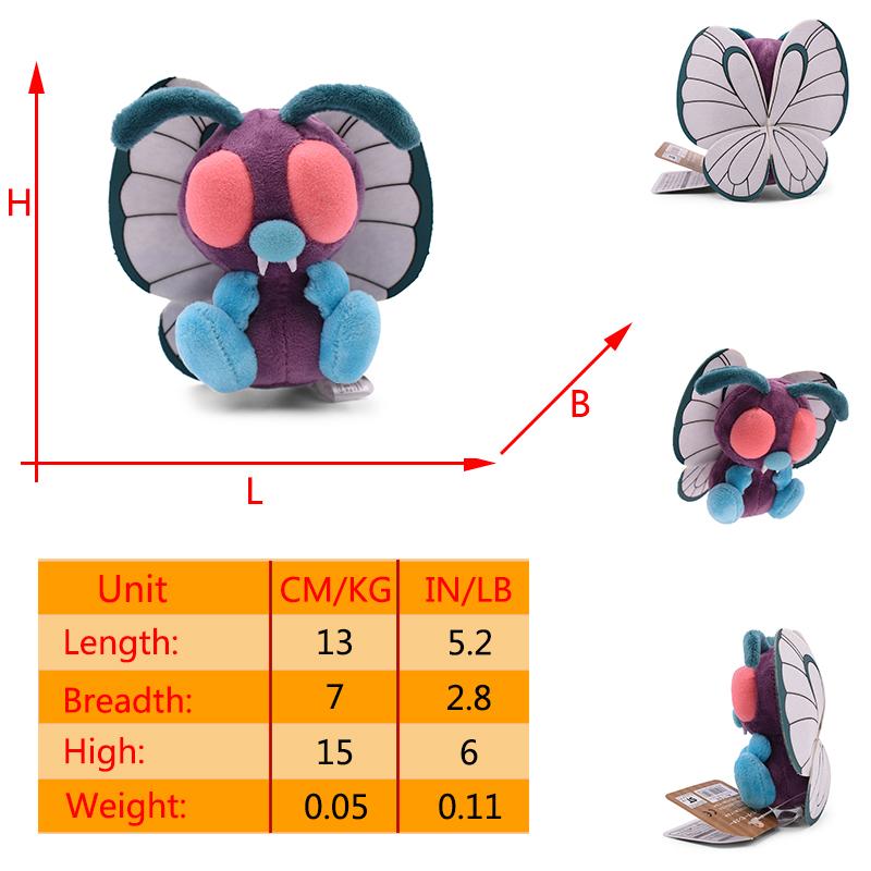 Push Toys Poke Ball Master Great Ultra Ball Shiny Mew Psyduck Furret Peluche Stuffed Dolls Halloween Gifts