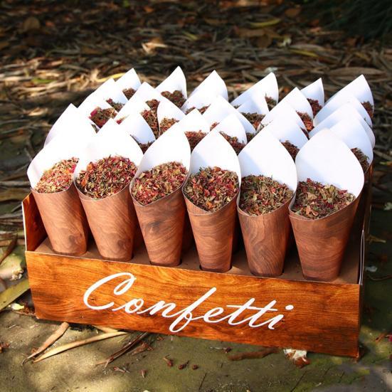 Buy Confetti Tray Easy To Install Add Atmosphere Foldable Creative