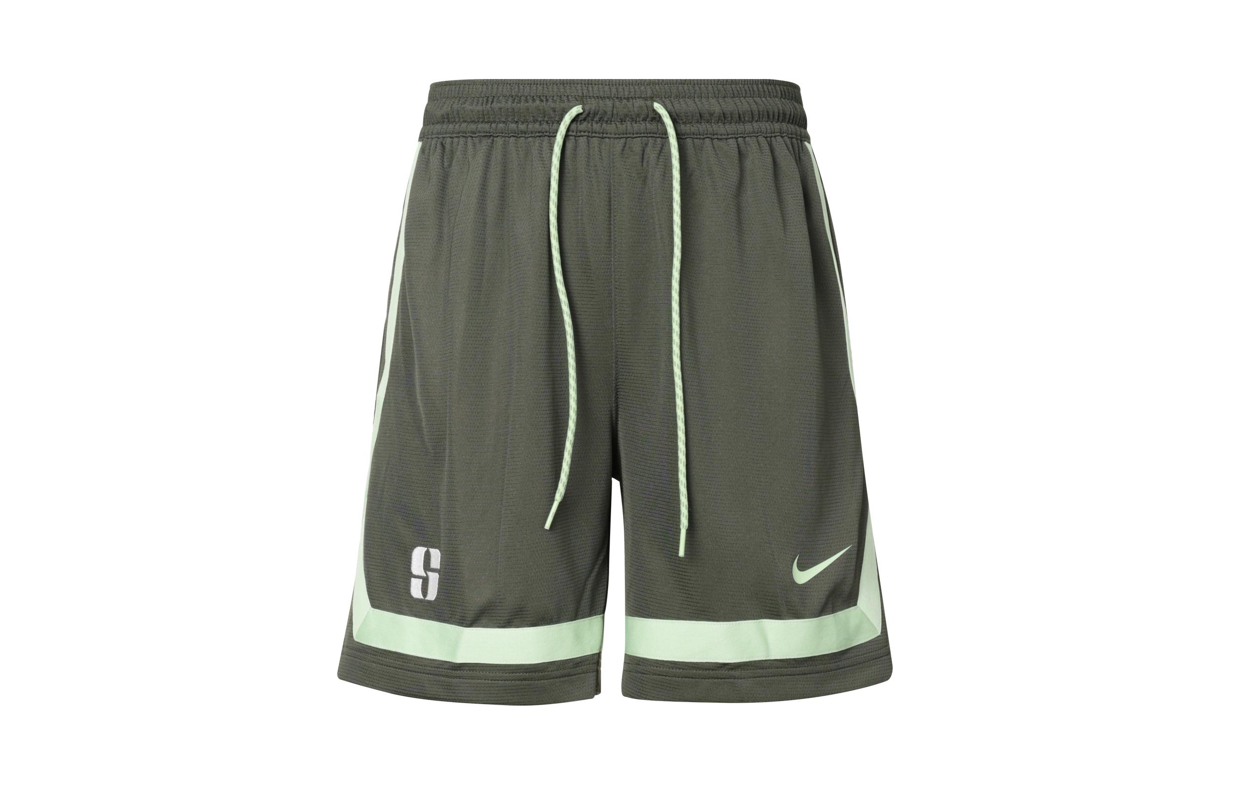 Nike Basketball Shorts Women s Olive Green FB8426-325 S