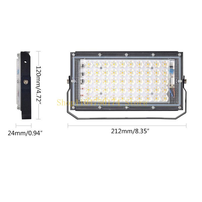LED Outdoor Lighting Wall Lamp LED Flood Light Plastic Material Floodlight for Outdoor Garden Yard top sale
