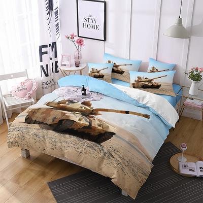 Panzer Königin Bettbezug Camouflage Militär Panzer Bettwäsche Set für Jugendliche Erwachsene Kriegswaffen 2/3-teilig Polyester Bettbezug