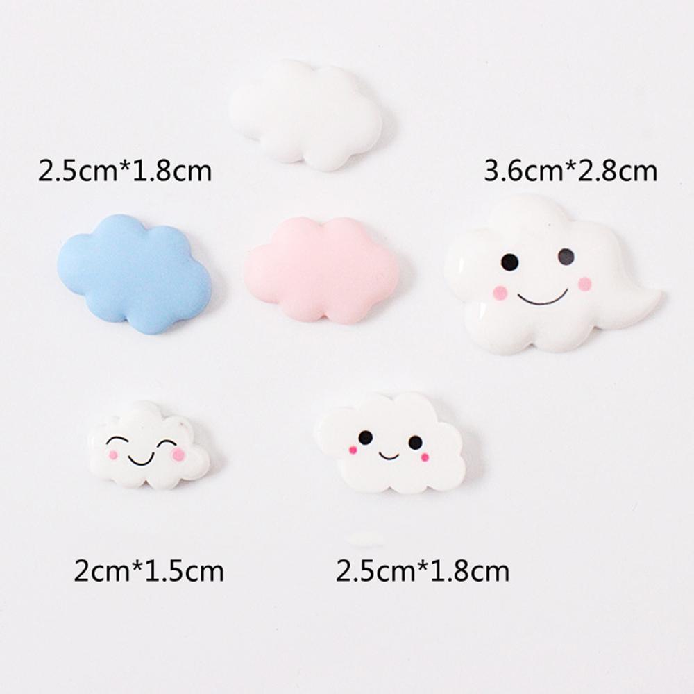 Autocolant magnetic pentru frigider, nor, card drăguț, desen animat, rășină albă, bucătărie, decorare casă, mesaj memo, design creativ