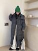 Women's Ultra Long Hooded Winter Down Jacket - Trendy, Thick, Warm, Quilted Coat