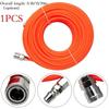 Mangueira de Ar para Compressor de Ar Reta Pneumática Com Conector Rápido Ferramentas Multímetro Faca Ferramenta de Jardim
