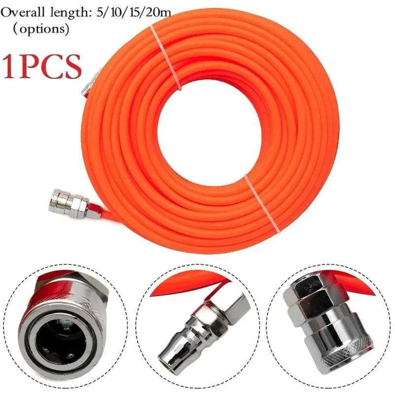 Tubo Pneumatico Dritto Tubo Pompa Compressore Aria Con Raccordo Rapido Ferramentas Herramientas Multimetro Coltello Attrezzo da Giardino