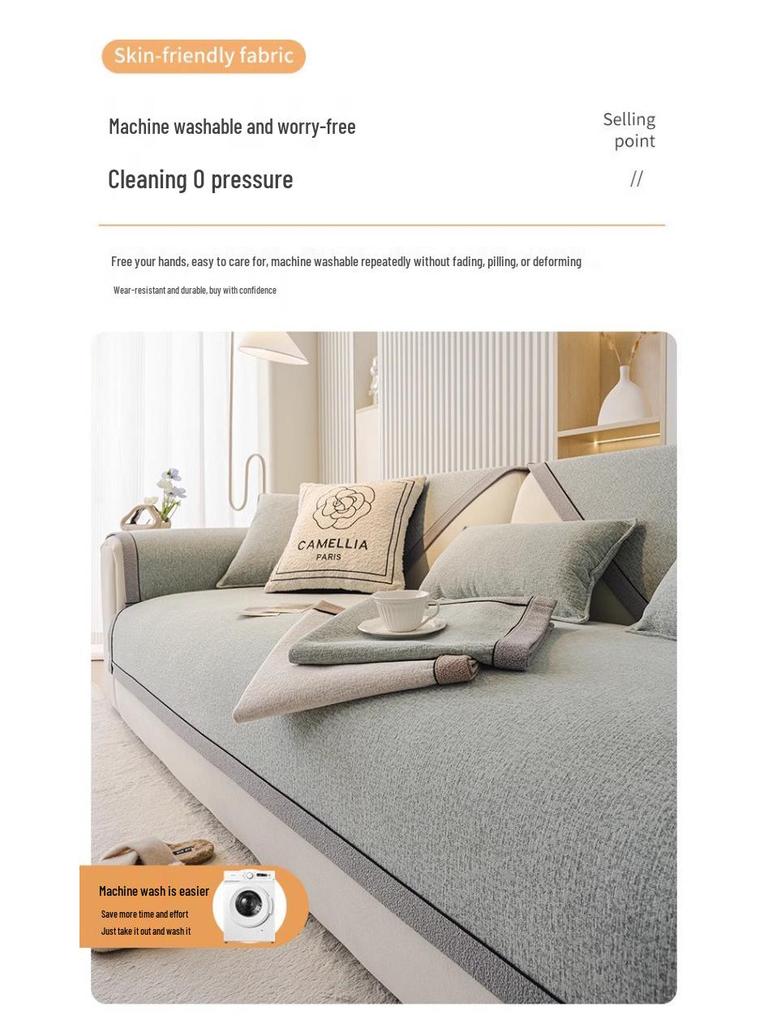 2025 All-Season Modern Luxury Non-Slip Sofa Cushion