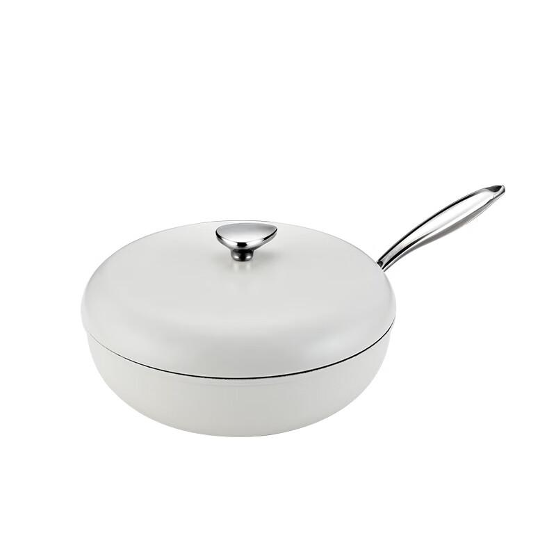 Ba'er De Crystal Fine Iron Frying Pan