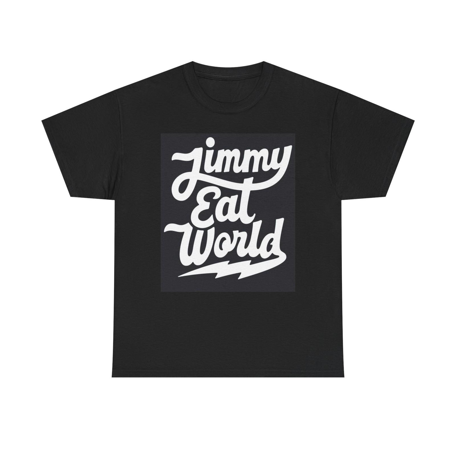 Jimmy Eat World Graphic T Shirt Vintage Punk Rock Unisex Heavy Cotton Tee L